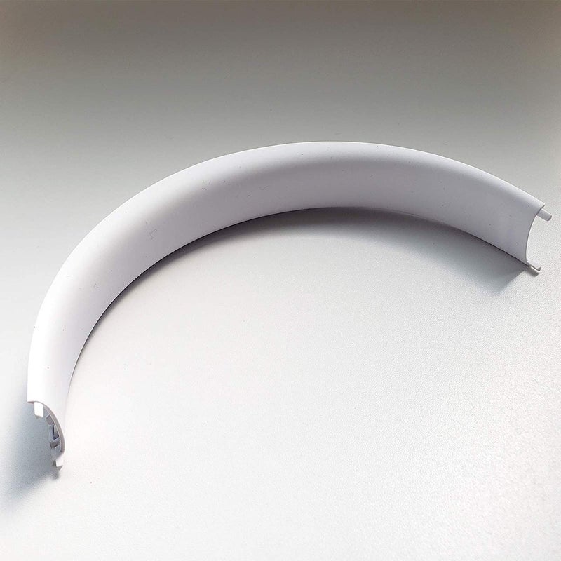GGZZ Solo3 Replacement Top Headband Rubber Cushion Pad Repair Parts Compatible with Beats by Dr. Dre Solo 3.0 Solo 2.0 Wireless Headphones White - Image 2